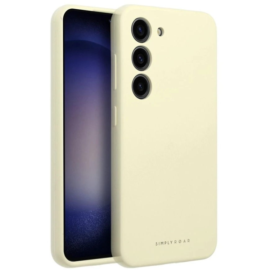Dėklas ROAR futerał CLOUD SKIN do SAMSUNG S26 FE / S25 FE Jasnożółty – 5