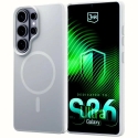 3MK Smoke phone case with MagSafe support for Samsung Galaxy S26 Ultra (S948) white 3MK Smoke phone case with MagSafe support for Samsung Galaxy S26 Ultra (S948) white