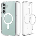 Spigen Ultra Hybrid phone case with MagSafe support for Samsung Galaxy S26 FE (S741) white Spigen Ultra Hybrid phone case with MagSafe support for Samsung Galaxy S26 FE (S741) white