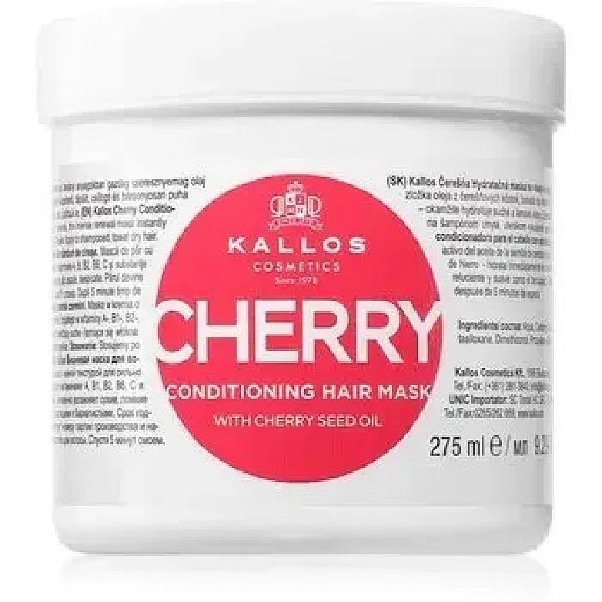 Kallos Cosmetics Kirsi Juuksemask 275 ml