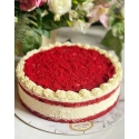 Šaldytas tortas Raudona Velvet, su šokolado įdaru, pjaustytas (16x140g) 2,2kg Šaldytas tortas Raudona Velvet, su šokolado įdaru, pjaustytas (16x140g) 2,2kg