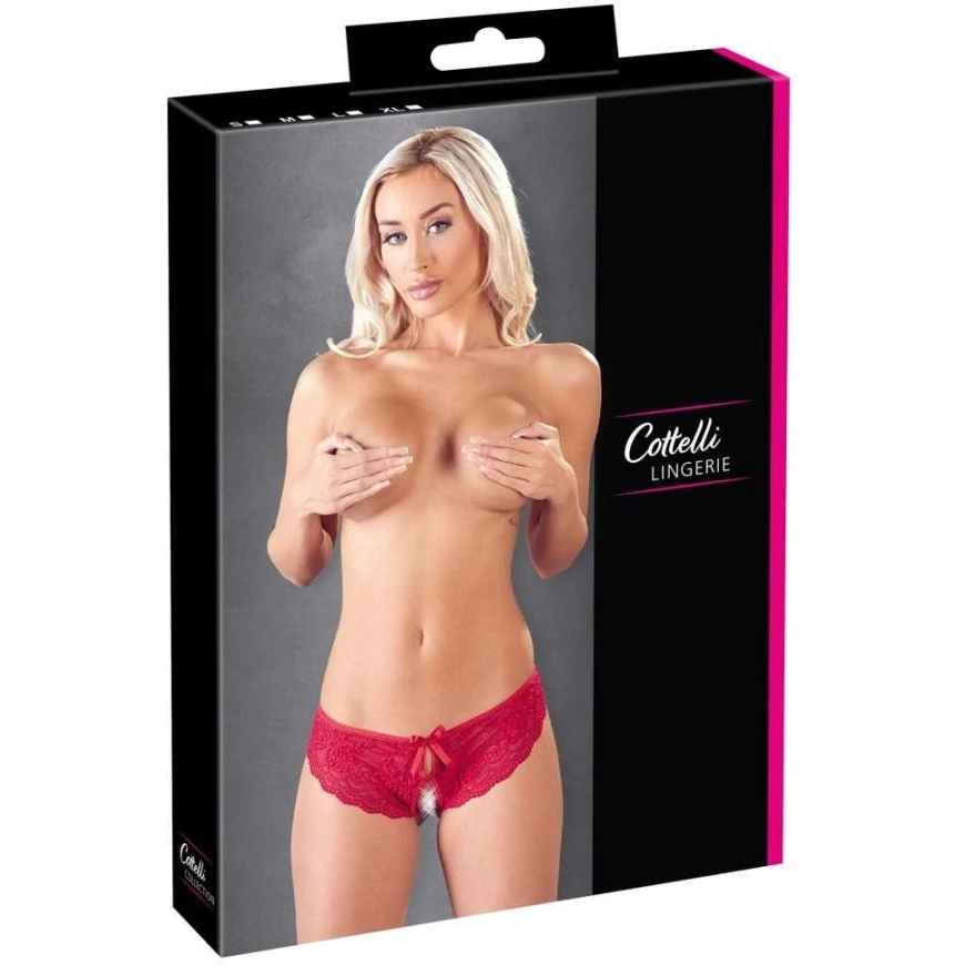 Cottelli Nėriniuotos kelnaitės be tarpkojų XL