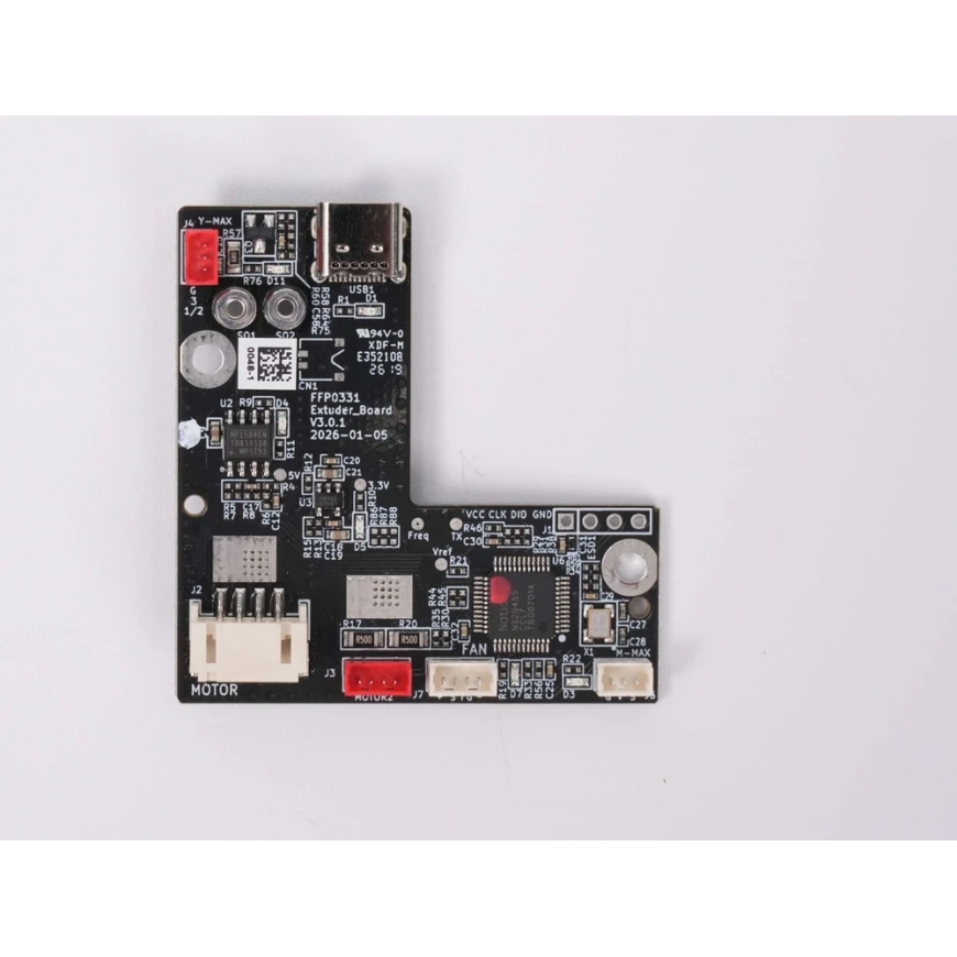 Flashforge Creator 5 series extruder mounting PCB board