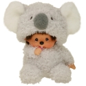 MONCHHICHI Плюшевая обезьянка в костюме коалы, 18 см MONCHHICHI Плюшевая обезьянка в костюме коалы, 18 см
