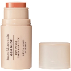 Bare Minerals Gen Nude Dew in One krēmveida zīmuļa vaigiem un lūpām Just Peachy 4,5g