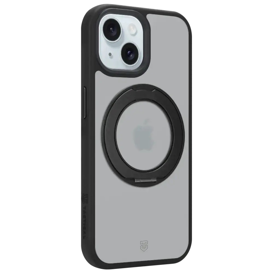 Taktinen MagForce Hyperstand-kuori Apple iPhone 15:lle Asfaltti