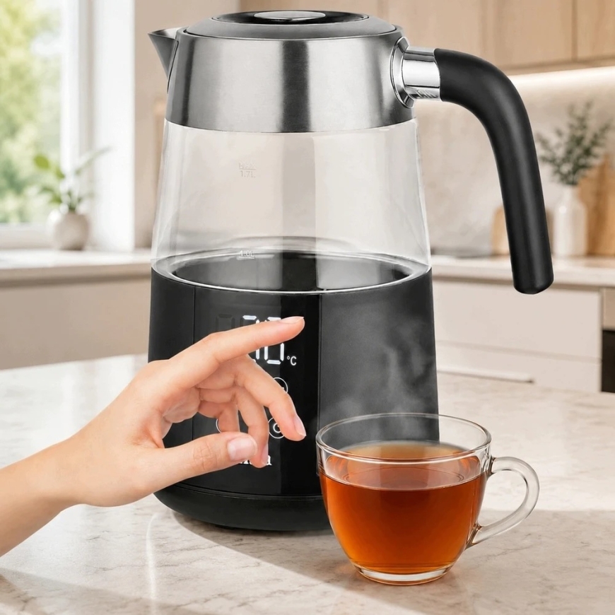 Zilan Sähkökannu lämpötilansäädöllä 1.7L 2200W (ZLN5403) – 4
