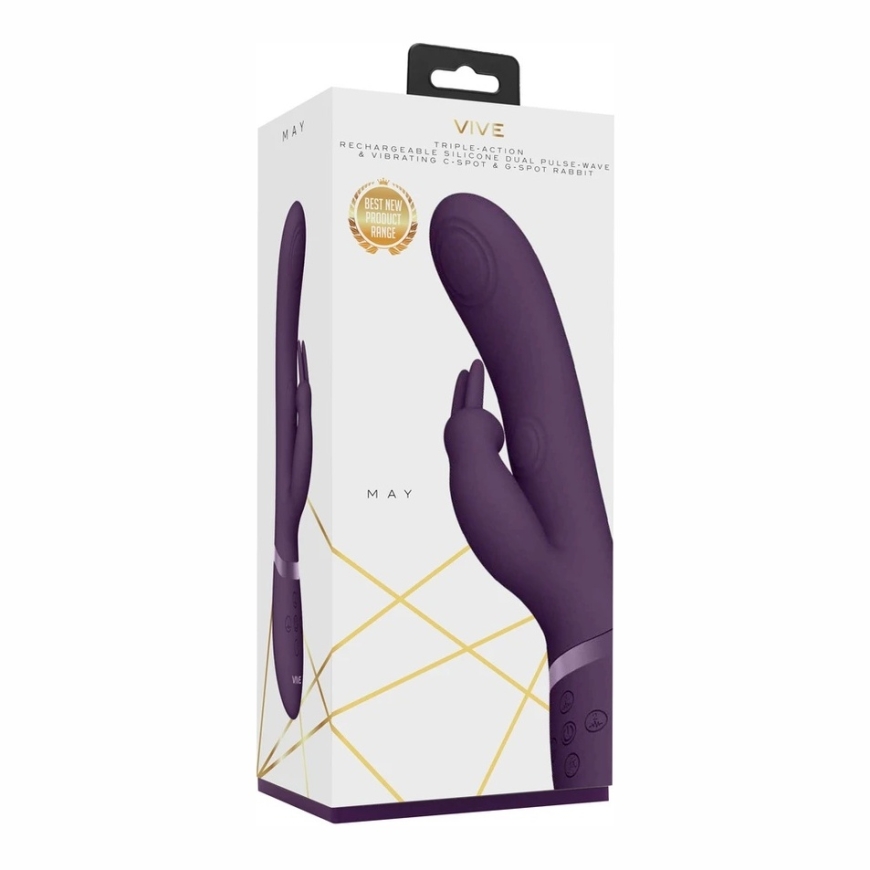 Vive By Shots Vive May - Pulse-Wave & C-spot & G-Spot Rabbit - Violets – 5