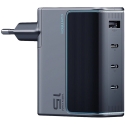 Cuktech AD1404UEU 140W GaN 3x USB-C + USB-A Wall Charger with USB-C Cable – Gray Cuktech AD1404UEU 140W GaN 3x USB-C + USB-A Wall Charger with USB-C Cable – Gray