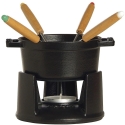 STAUB Mini fondue set 10 cm, black STAUB Mini fondue set 10 cm, black