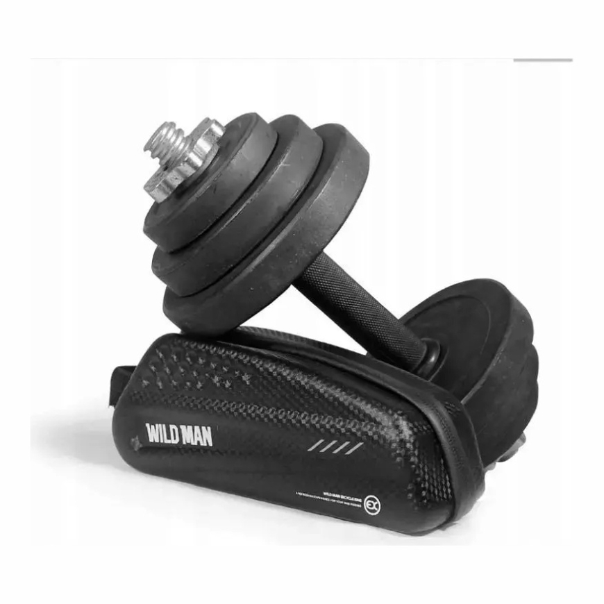 WILDMAN traveling bag for bike frame with zipper 1L EX black – 5