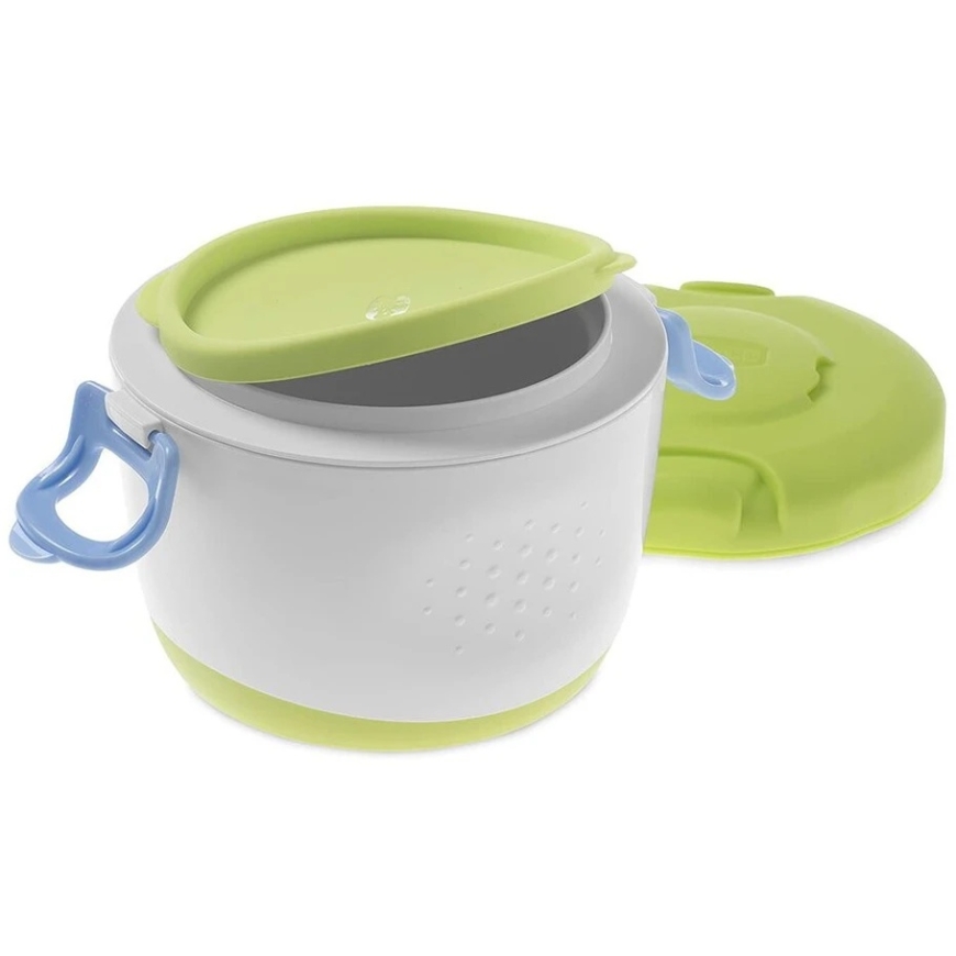 Chicco Step Up Thermos Bottle and Food Container 500 ml, stainless steel, temperature retention – 5