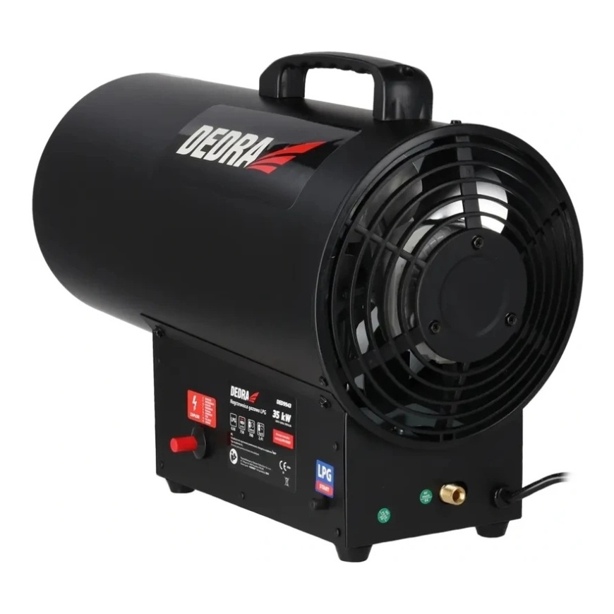 Dedra 30 kW gas heater – 4