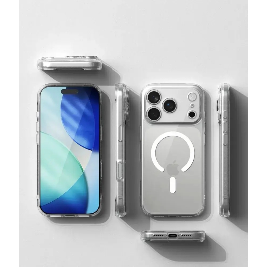 RINGKE FUSION MAGNETIC MAGSAFE IPHONE 17 PRO / 18 PRO CLEAR – 5