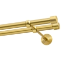 Decastyl Double Curtain Rail FI 19 mm Brass Satin 320 cm LUNA KOWALSKI Decastyl Double Curtain Rail FI 19 mm Brass Satin 320 cm LUNA KOWALSKI