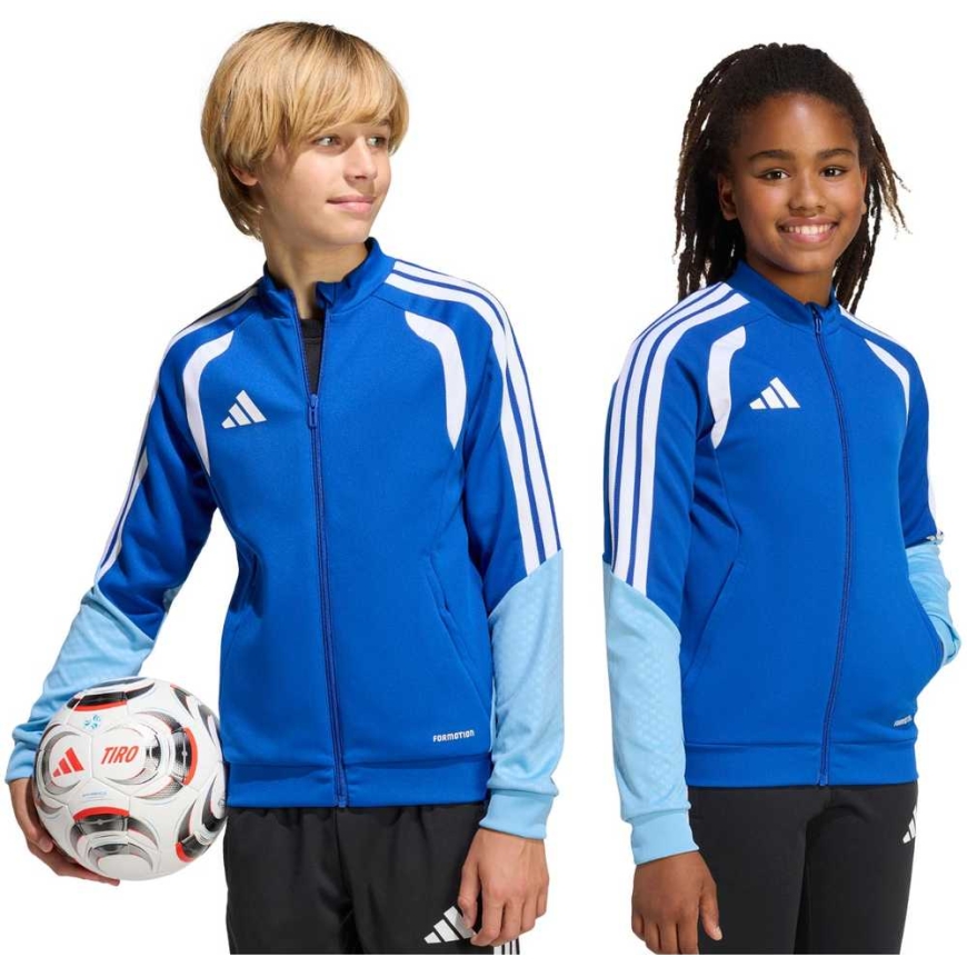 adidas Tiro 26 Competition Training džemperis bērniem zilā krāsā KA7713 (128 cm)