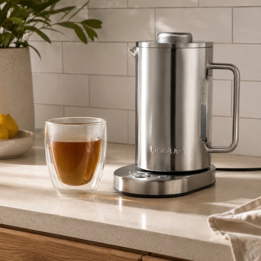 Bodum kettle with temperature control Bistro 1 l Chrome mat – 2