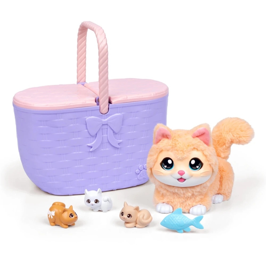 Cobi LITTLE LIVE PETS Interaktīvais komplekts "Kaķis ar kucēniem" – 3