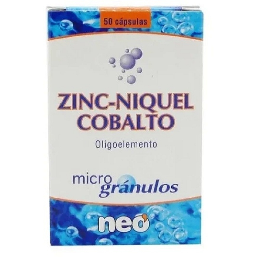 "Neo Microgranules" zinc nickel cobalt 50 capsules – 3
