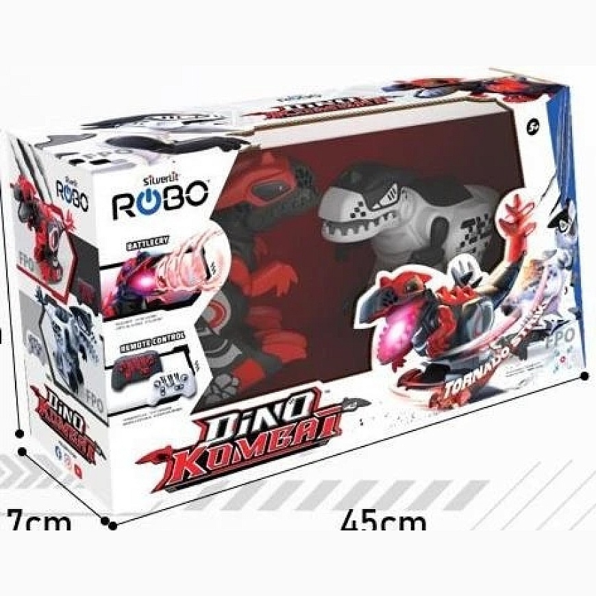 SILVERLIT ROBO Komplekts „Dino Kombat B“ – 5