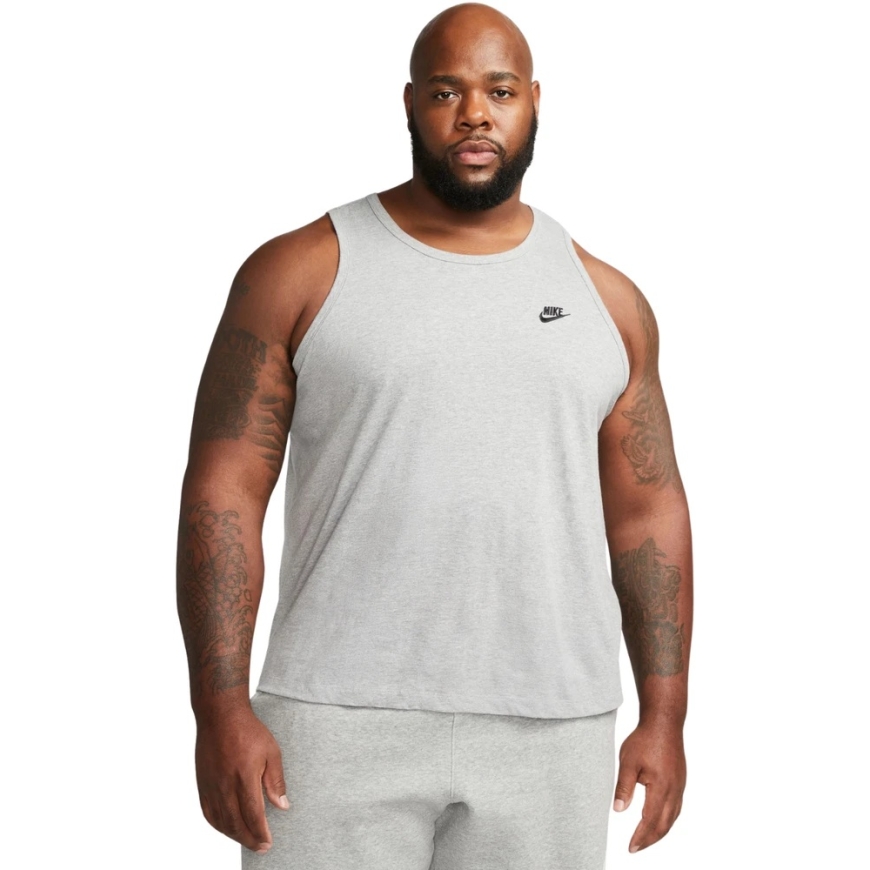 Nike Club Tank Men's T-Shirt Gray BQ1260 063 (S) – 4