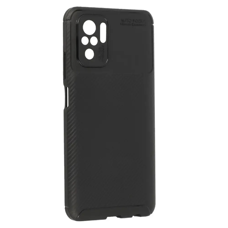 Tel Protect Carbon Elite suojakuori Xiaomi Redmi Note 10/Note 10S/Poco M5S musta – 4