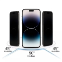 Защитное стекло Tel Protect Full Glue 6D Privacy для Galaxy S26 (эффект приватности) (совместимо со сканером отпечатка под экран