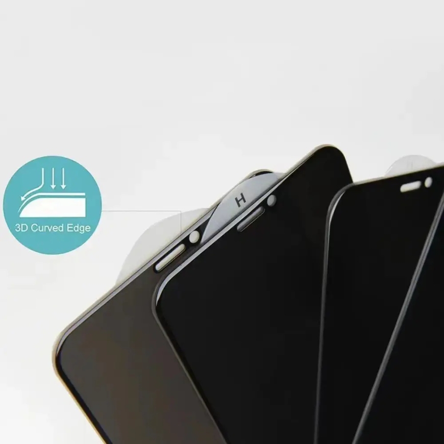 Tel Protect Full Glue 6D Privacy grūdintas apsauginis stiklas telefonui Galaxy S26 (privatumo efektas) (suderinama su pirštų ats – 5