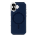 Glossy telefono dėklas su MagSafe palaikymu iPhone 17 tamsiai mėlynas Glossy telefono dėklas su MagSafe palaikymu iPhone 17 tamsiai mėlynas