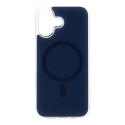 Glossy telefono dėklas su MagSafe palaikymu iPhone 17 tamsiai mėlynas Glossy telefono dėklas su MagSafe palaikymu iPhone 17 tamsiai mėlynas