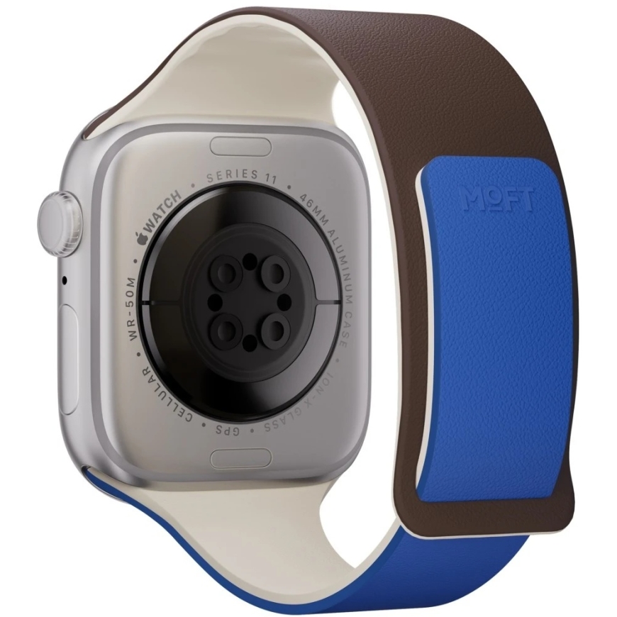 Moft Sport rihm Apple Watch 44/45/46/49mm brownie - sapphire – 3