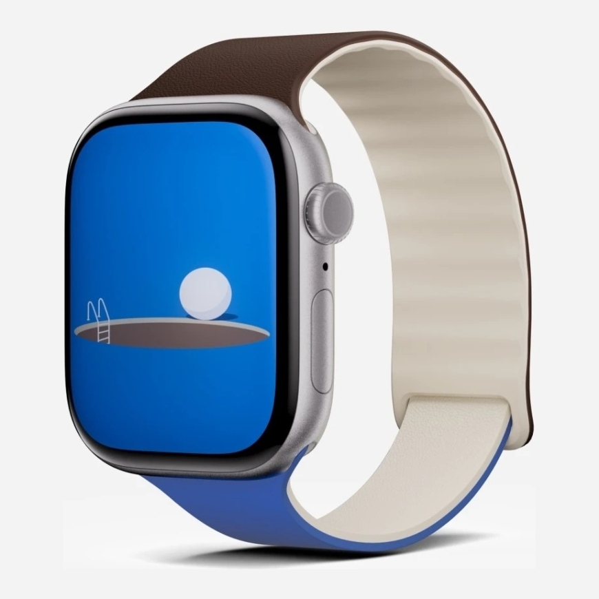 Moft Sport Strap for Apple Watch 44/45/46/49mm brownie - sapphire – 4