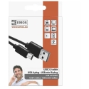 Кабель зарядки/данных Emos USB-A 2.0 / mini USB-B 2.0, 2м, черный Кабель зарядки/данных Emos USB-A 2.0 / mini USB-B 2.0, 2м, черный
