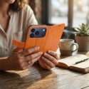 MEZZO cats book type phone case for iPhone 17 brown (cat) MEZZO cats book type phone case for iPhone 17 brown (cat)