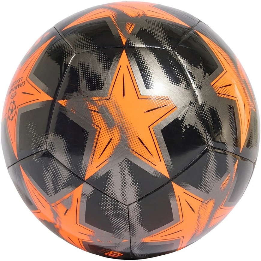 Futbolo kamuolys adidas UCL Club 26/27 League Stage juoda-sidabrinė ir-oranžinė KE9762 (3) – 2