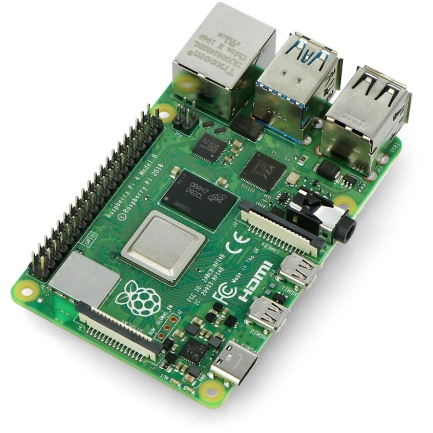 Raspberry Pi 4 B modelis, divu frekvenču bezvadu internets, Bluetooth, 3 GB RAM, 1.8 GHz – 2