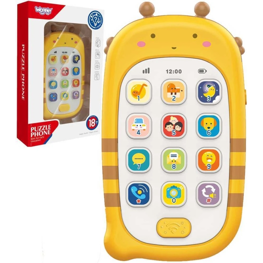 WOOPIE BABY interaktiivinen puhelin äänillä – 2