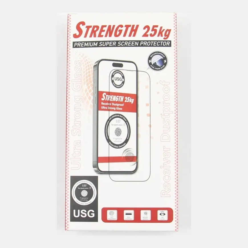 Защитное стекло Ultra Strong для Galaxy S26 Ultra (совместимо со сканером отпечатка под экраном) – 2