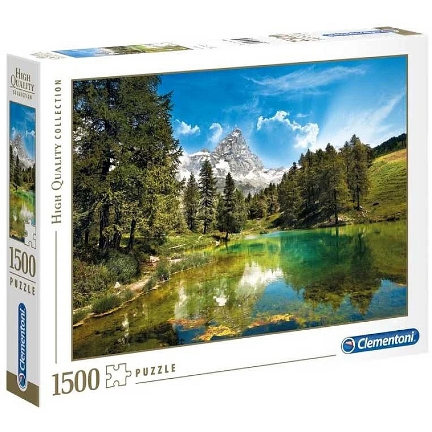 Clementoni Dėlionė 1500 vnt. - Mėlynasis ežeras – 3