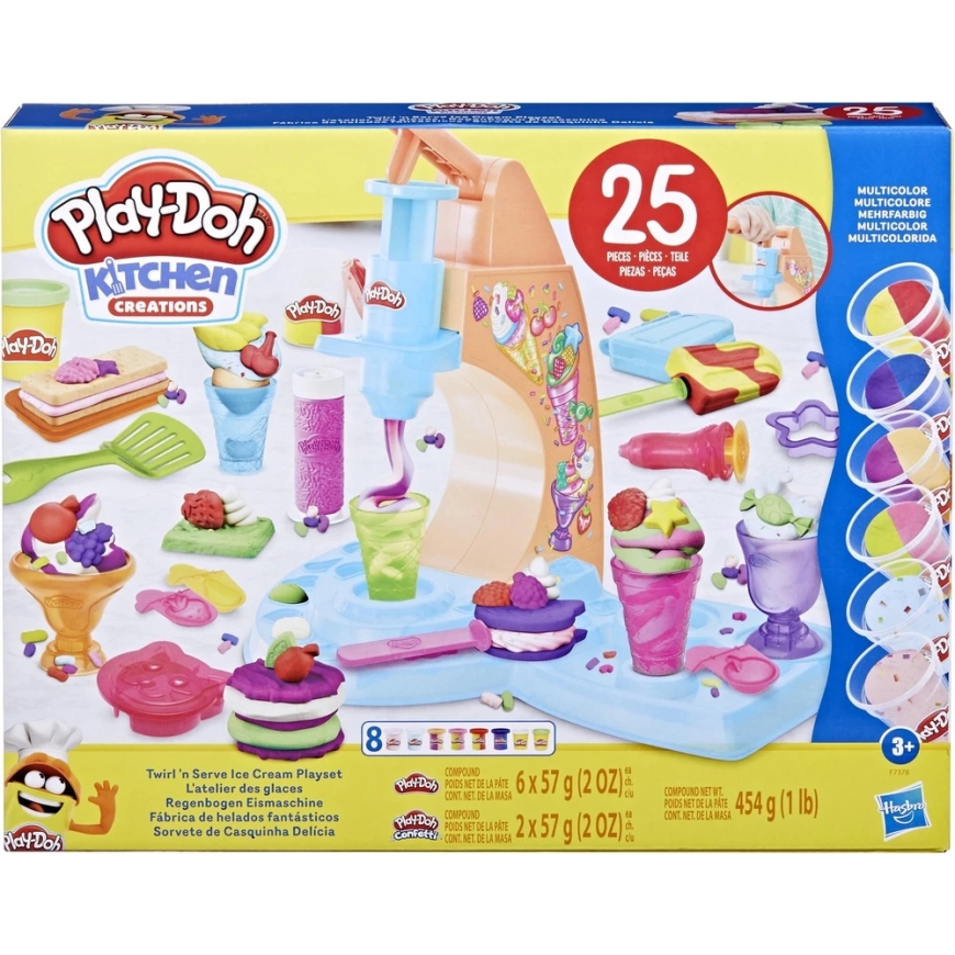 Hasbro *****PLD jäätelökioski-setti 25 osaa F7378 /3 – 5
