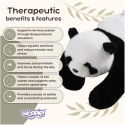 Woopie plush toy Panda 2.5kg sensory Woopie plush toy Panda 2.5kg sensory