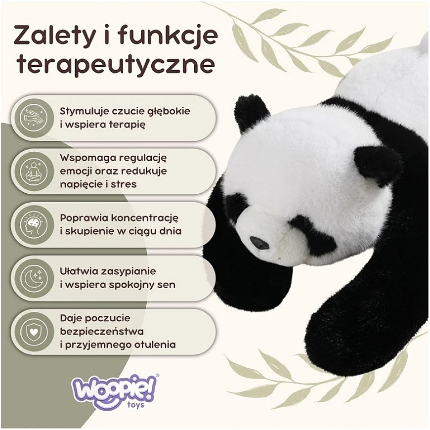 Woopie plüüs mänguasi Panda 2,5kg sensoorne – 5