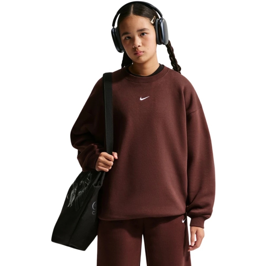 Худи Nike Sportswear Studio коричневого цвета для детей IM4947 658 (S)