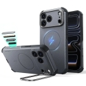 ESR CYBER TOUGH чехол с подставкой и поддержкой MagSafe для телефона iPhone 17 Pro | iPhone 18 Pro серый ESR CYBER TOUGH чехол с подставкой и поддержкой MagSafe для телефона iPhone 17 Pro | iPhone 18 Pro серый
