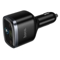 Auto laadija Hoco USB A + 2xUSB C PD QC3.0 93W Z70 must Auto laadija Hoco USB A + 2xUSB C PD QC3.0 93W Z70 must