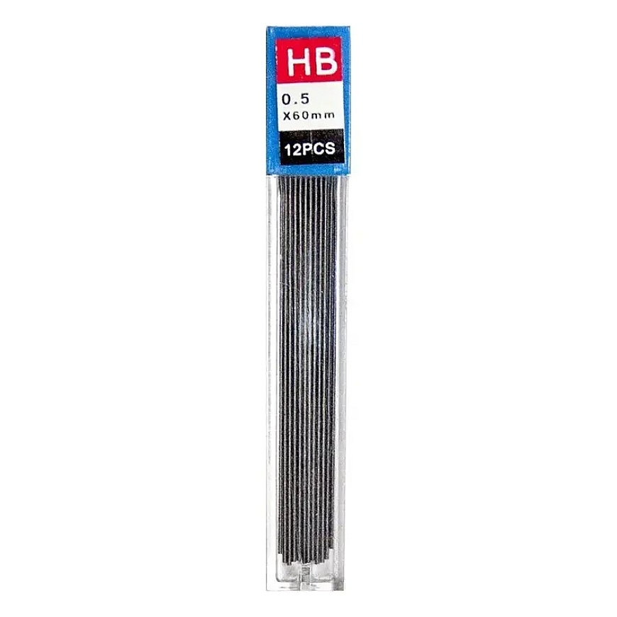Mechaninio pieštuko HB, 0,5 mm šerdys