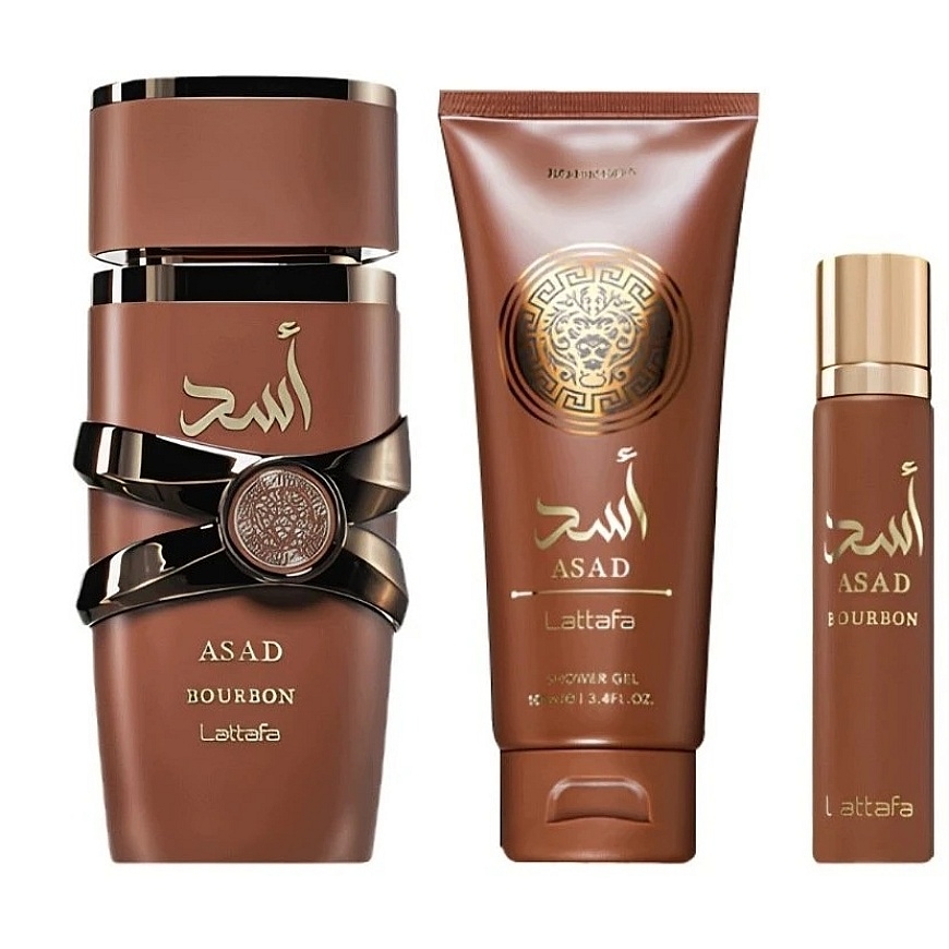 Lattafa Asad Bourbon SET M, 100 ml komplekts – 3