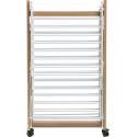 5five Simply Smart folding laundry dryer, 2 tiers, with wheels 5five Simply Smart folding laundry dryer, 2 tiers, with wheels