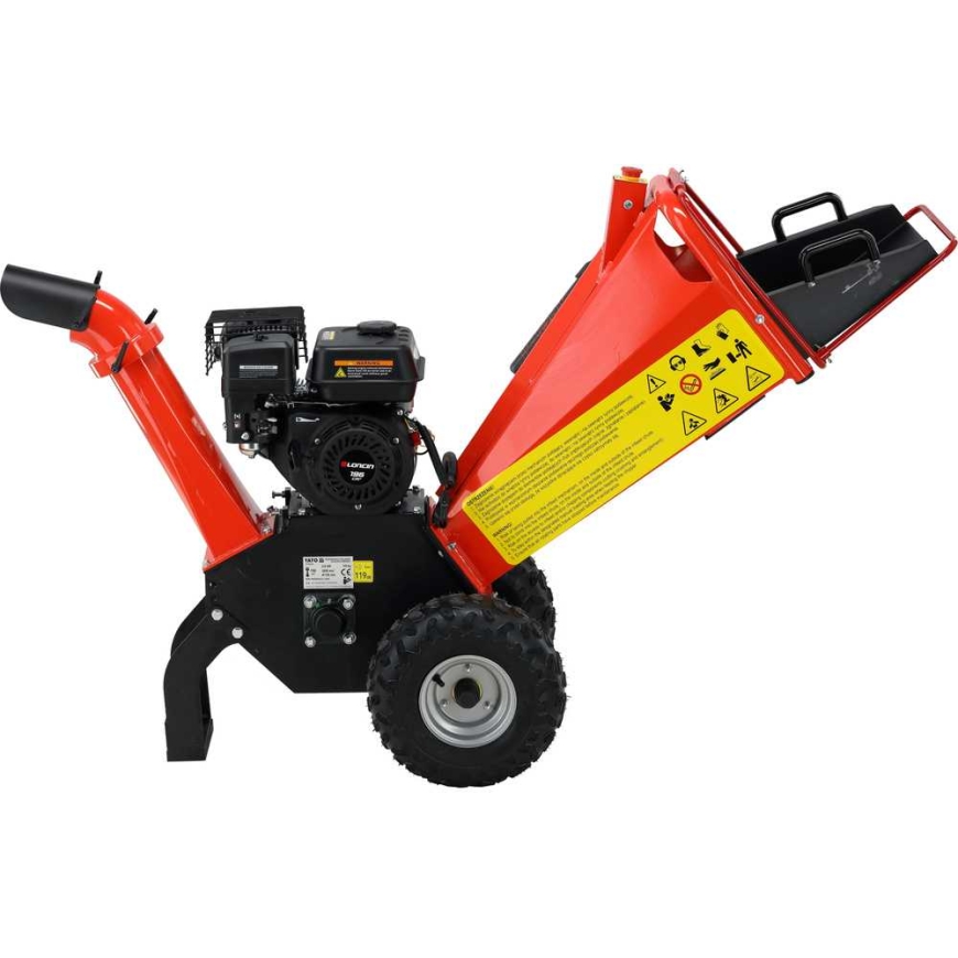 Bensiinioksasilppuri Yato YT-86155, 4.5kW, 196 cm3, 100 mm – 4