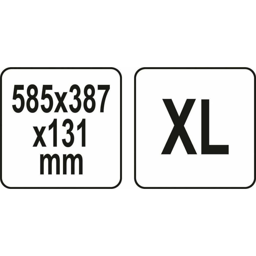 Yato XL Süsteemi Organiseerija Väikeste Esemete Ladustamiseks, 12 Jaoturiga, Tööriistade Organiseerija, Ladustuskarp – 4